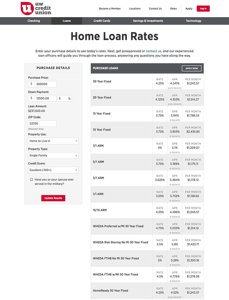 Mortgage Quote Tool Desktop