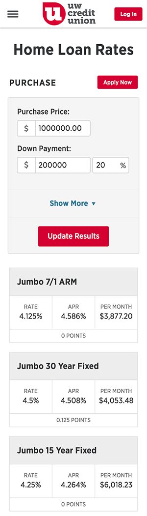 Mortgage Quote Tool Mobile